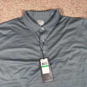Callaway Golf Polo Shirt Men's Large L Quiet Shade New with Tags Short Sleeve